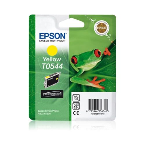 Epson C13T05444020 (T0544) Yellow Original Cartridge - Stylus Photo R800 - 1