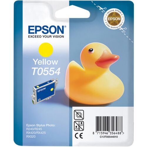 Epson C13T05544020 (T0554) Sarı Orjinal Kartuş (T2979) - 1