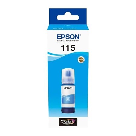 Epson C13T07D24A (115) Mavi Orjinal Mürekkep Kartuşu - L8160 - 1