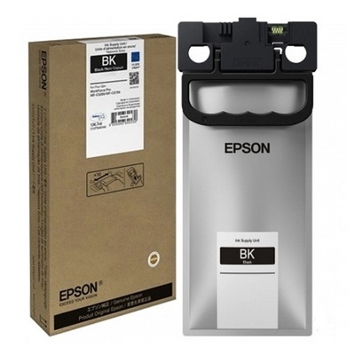 EPSON - Epson C13T11E140 (T11E1) Black Original Cartridge - WF-C5390 / WF-C5890