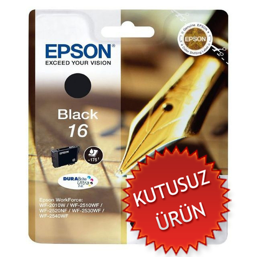 Epson C13T16214020 (16) Black Original Cartridge - WF-2010 (Without Box) - 1