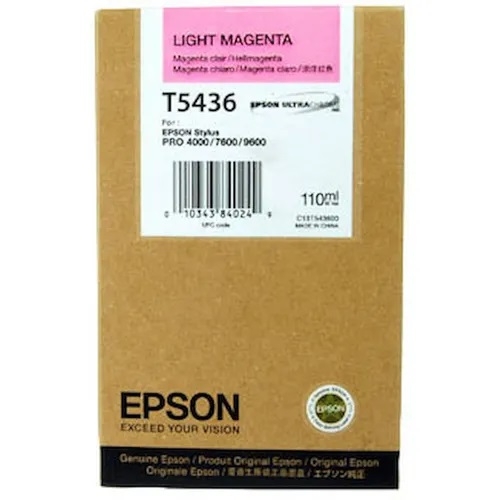 Epson C13T543200 (T5432) Light Magenta Original Ink - Stylus Pro 4000 - 1