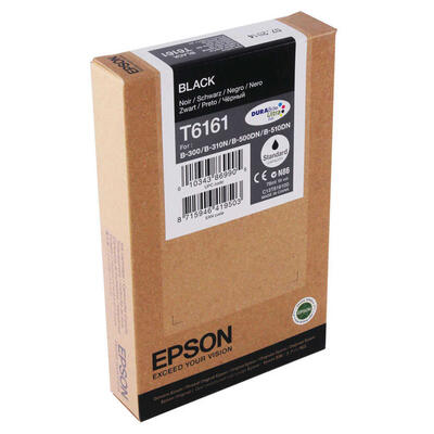 Epson C13T616100 (T6161) Black Original Cartridge - B-300 / B-310N 