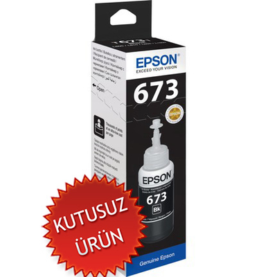 EPSON - Epson C13T67314A (T6731) Black Original Ink Cartridge (Without Box)