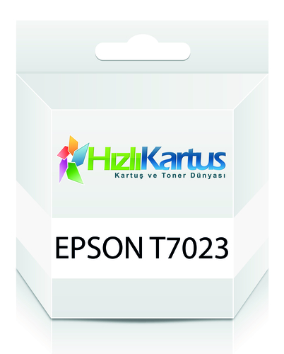 Epson C13T70234010 (T7023) Kırmızı XL Muadil Kartuş - WP-4015DN - 1