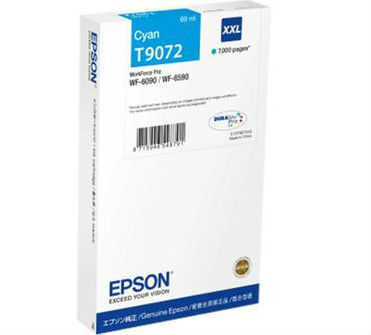 Epson C13T907240 (T9072) XXL Cyan Original Cartridge - WF-6090 / WF-6590 - 2