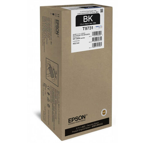 Epson C13T973100 (T9731) XL Siyah Orjinal Kartuş - WF-C869 Serisi 22,500 Sayfa (T11548) - 1