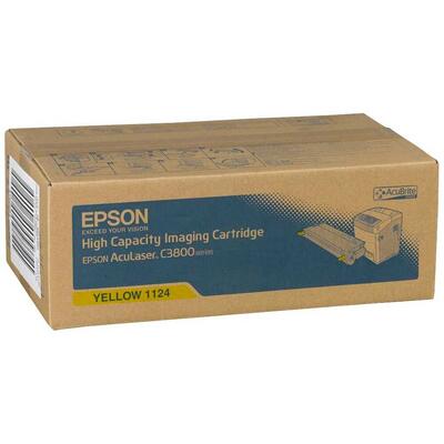 Epson C13S051124 Yellow Original Toner High Capacity - C3800 