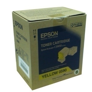 Epson C13S050590 Yellow Original Toner - C3900 / CX37