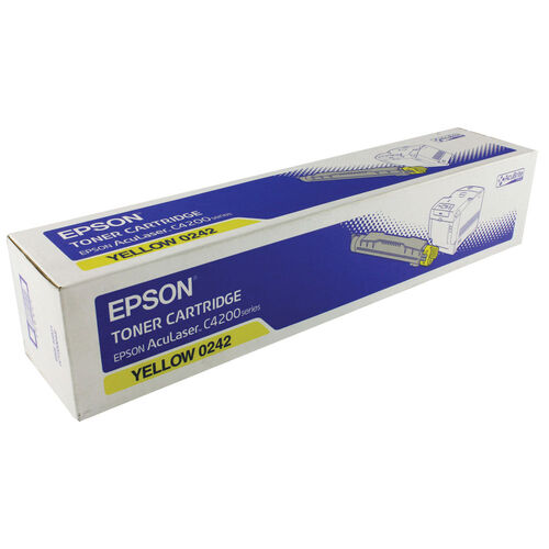 Epson C13S050242 Yellow Original Toner - C4200