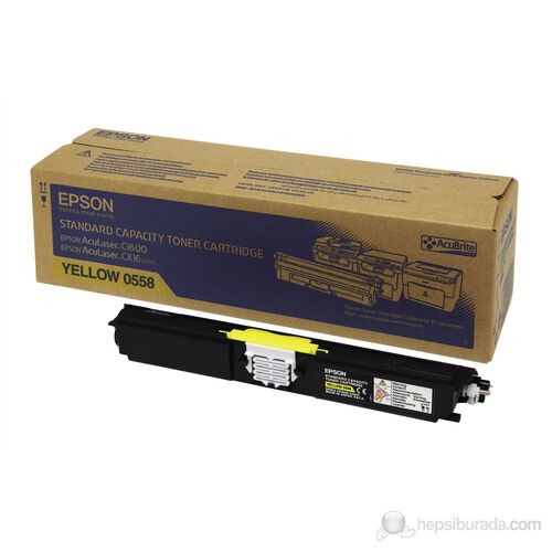 Epson C13S050558 Sarı Orjinal Toner Standart Kapasite - CX16 / C1600 (T4548) - 1