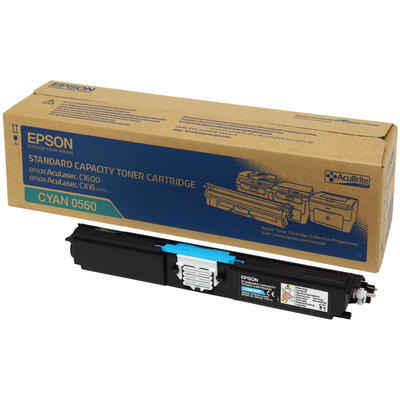 Epson C13S050560 Cyan Original Toner Standard Capacity - CX16 / C1600 