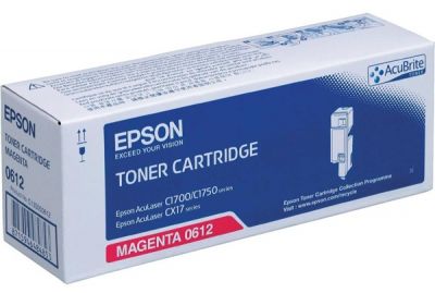 Epson C13S050612 Kırmızı Orjinal Toner - CX17 / C1700 (T4749) - 1