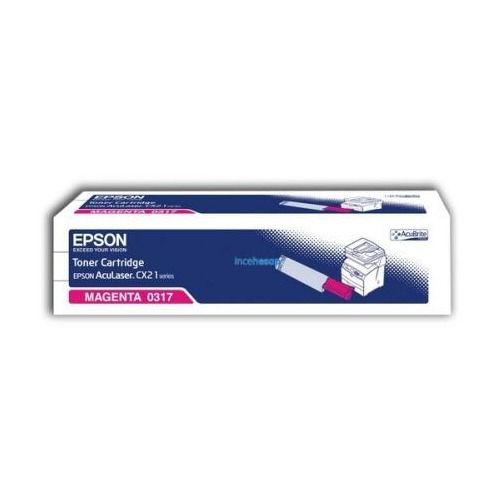 Epson C13S050317 Kırmızı Orjinal Toner - CX21 (T6967) - 1