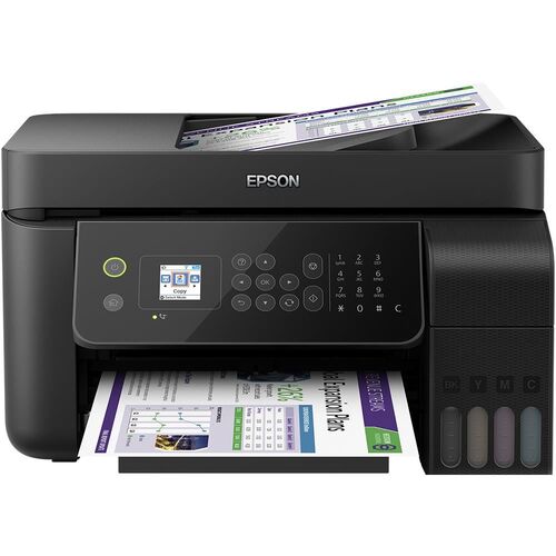 Epson C11CG85403 EcoTank L5190 Scanner + Photocopy + Fax + Wi-Fi Direct + Colour Tank Printer - 1