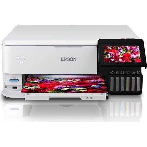 Epson C11CJ20402 EcoTank L8160 Wi-Fi + Tarayıcı + Fotokopi Renkli Çok Fonksiyonlu Mürekkep Tanklı Yazıcı (T16683) - 1