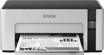 Epson C11CG96403 EcoTank M1120 Wi-Fi Black White Tank Mono Printer 