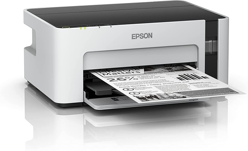 Epson C11CG96403 EcoTank M1120 Wi-Fi Black White Tank Mono Printer - 2