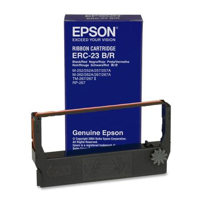 Epson C43S015362 (ERC-23BR) Original Black-Magenta Ribbon 