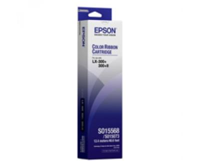 Epson C13S015568 Dual Pack Black Original Ribbon - LX-300+ 