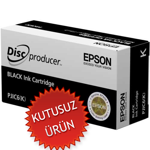 Epson C13S020452 (PJIC6(K) Siyah Orjinal Kartuş - DiscProducer PP-100 (U) (T16790) - 1