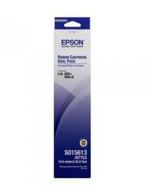 Epson C13S015613 Dual Pack Original Ribbon - LQ-300 / LQ-350 