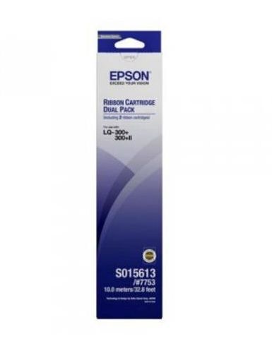 Epson C13S015613 Dual Pack Original Ribbon - LQ-300 / LQ-350 - 1