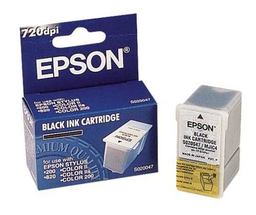 Epson C13S020047 Original Black Cartridge - Stylus 200 - 1