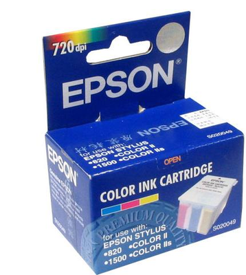 Epson C13S020049 Colour Original Cartridge - Stylus 1500 - 1