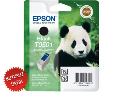 Epson C13S020093 (T0501) Black Original Cartridge - Stylus 400 (Without Box) 