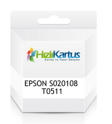 Epson C13S020108 (T0511) Black Compatible Cartridge - Stylus 1160 