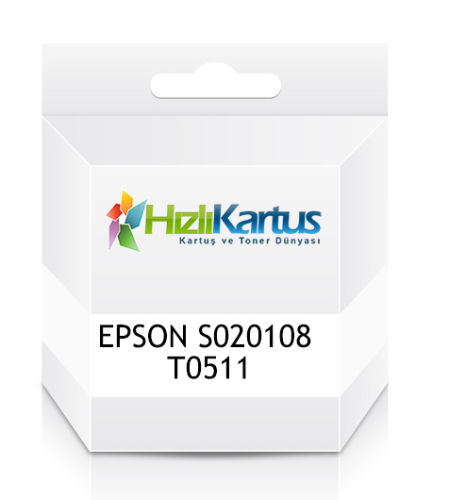 Epson C13S020108 (T0511) Black Compatible Cartridge - Stylus 1160 - 1