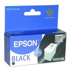 Epson C13S020108 (T0511) Black Original Cartridge - Stylus 1160 - 1