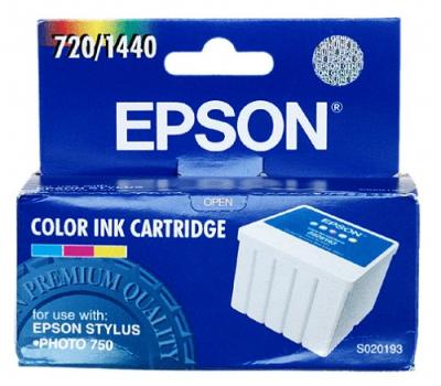 Epson C13S020193 Color Original Cartridge - Stylus Photo 750 