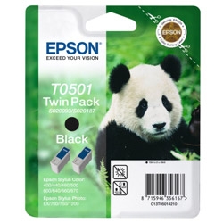 Epson C13S020206 (T0501) Black Original Cartridge - Stylus 400