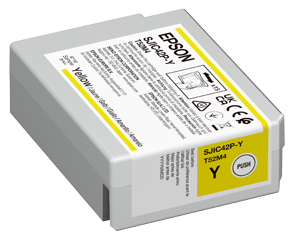 EPSON - Epson SJIC42P-Y Yellow Original Cartridge - C4000e