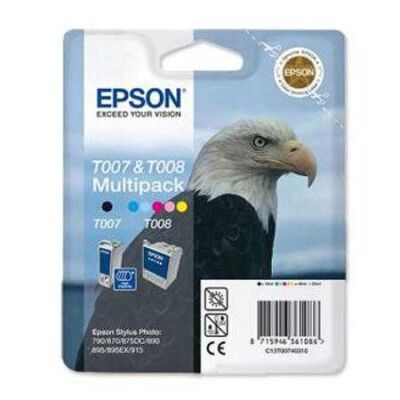 Epson C13T00740310 (T007&T008) Multıpack Original Cartridge - 2