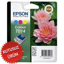 Epson C13T014401 (T014) Color Original Cartridge - Stylus C480 (Without Box) - 1