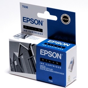 Epson C13T03614020 (T036) Black Original Cartridge - Stylus C42UX - 1