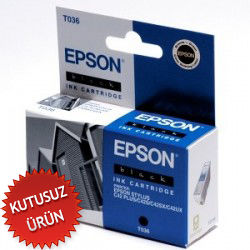 Epson C13T03614020 (T036) Black Original Cartridge - Stylus C42UX (Without Box) - 1