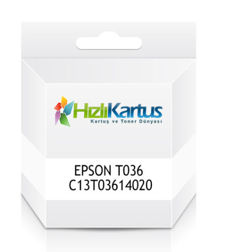 Epson C13T03614020 (T036) Siyah Muadil Kartuş - Stylus C42UX (T10519) - 1