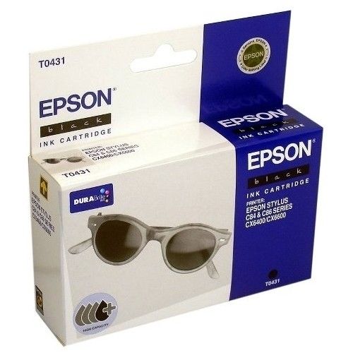 Epson C13T043140 (T0431) Black Original Cartridge - Stylus C84