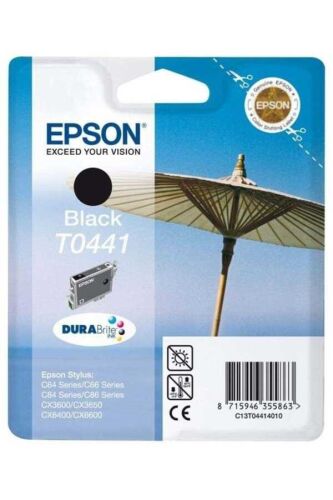 Epson C13T04414020 (T0441) Black Original Cartridge - Stylus C64 - 2