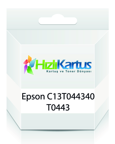 Epson C13T044340 (T0443) Kırmızı Muadil Kartuş - Stylus C64 (T10527) - 1