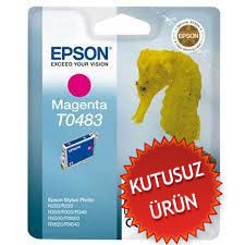 Epson C13T048340 (T0483) Magenta Original Cartridge - Stylus Photo R200 (Without Box) - 1