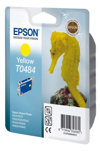 Epson C13T04844020 (T0484) Sarı Orjinal Kartuş - Stylus Photo R200 (T1947) - 1