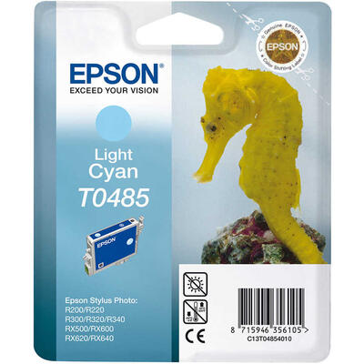 Epson C13T04854020 (T0485) Açık Mavi Orjinal Kartuş - Stylus Photo R200 (T2514) - 1