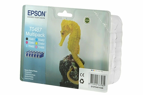 Epson C13T04874020 (T0487) Original Set Cartridge - Stylus Photo R200 - 1