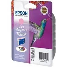 Epson C13T08064021 (T0806) Light Magenta Original Cartridge - Stylus Photo PX650 