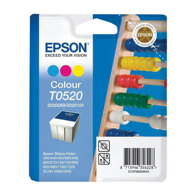 Epson C13T05204010 (T0520) Color Original Cartridge - Stylus Colour 1160 - 1